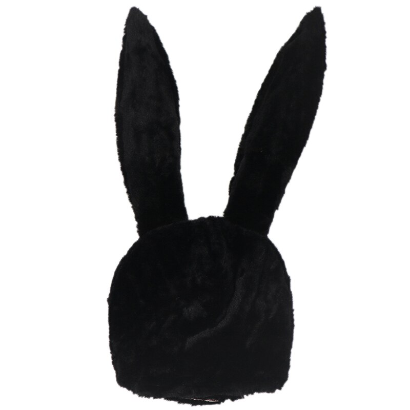 Hat Bunny Ears-Hat Rabbit Plush Girls Cute Gift For Children Earflap ...
